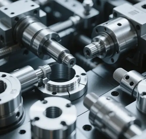 Precision metal parts and workholding, company website photograph.