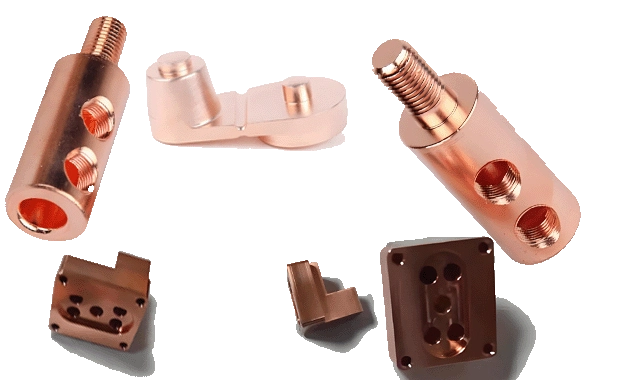 Copper connectors and fittings group, company website photograph.